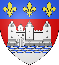 Blason ville fr Château-du-Loir (Sarthe)
